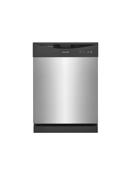 Frigidaire - 24 in. Front Control Smart Built-In Tall Tub 62 dBA Dishwasher in Stainless Steel
