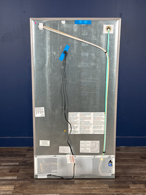 Frigidaire - 36 in. 26 cu. ft. Standard Depth Side by Side Refrigerator in Stainless Steel