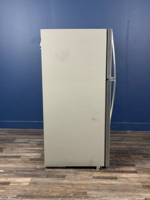 Whirlpool - 18.2 cu. ft. Top Freezer Refrigerator in Monochromatic Stainless Steel