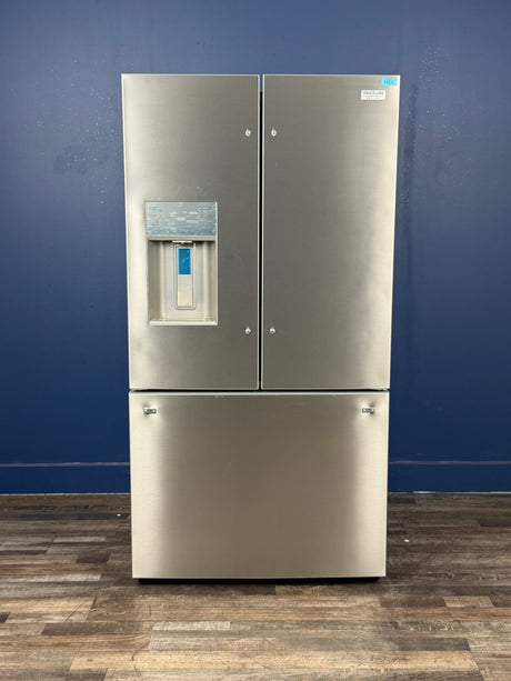 Frigidaire - 36 in. Gallery 28 cu. ft. Standard Depth French Door Refrigerator in Smudge-Proof Stainless Steel