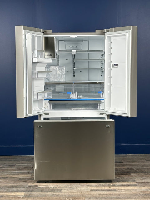 Frigidaire - 36 in. Gallery 28 cu. ft. Standard Depth French Door Refrigerator in Smudge-Proof Stainless Steel