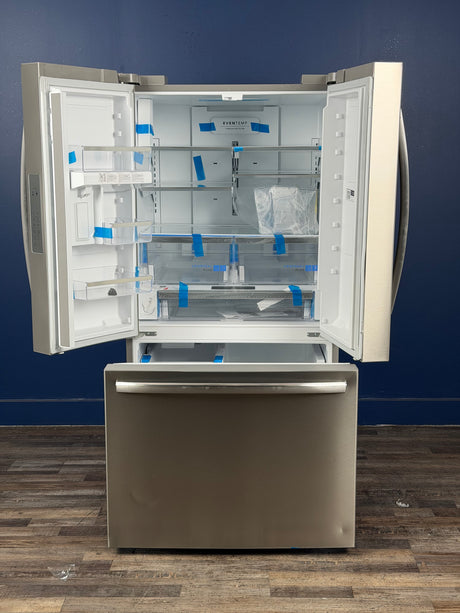 Frigidaire - Gallery 29 cu. ft. Standard Depth French Door Refrigerator in Smudge-Proof Stainless Steel w/ Internal Water Dispenser