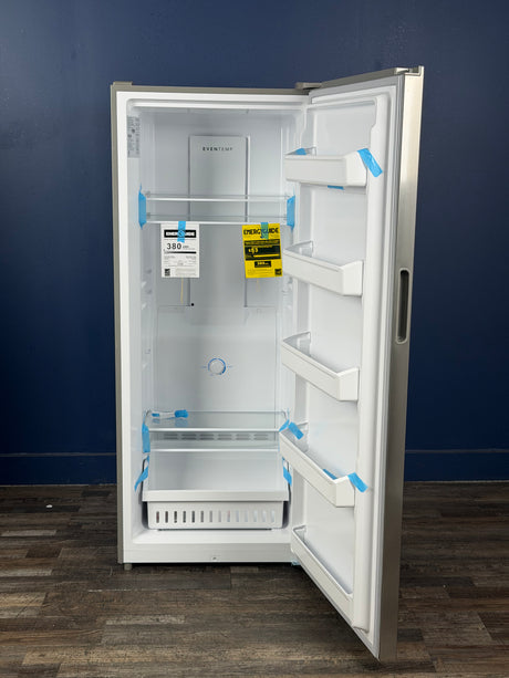 Frigidaire - 13 cu. ft. Garage Ready Convertible Frost Free Upright Freezer in Fingerprint-Resistant Stainless Look