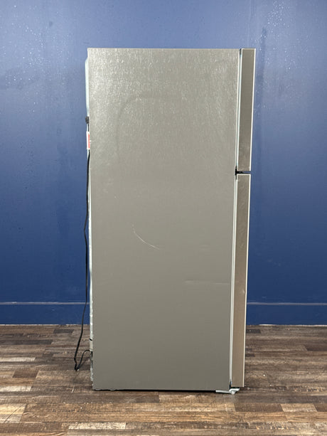 Frigidaire - 20 cu. ft. Garage Ready Top Freezer Refrigerator in Stainless Steel, ENERGY STAR