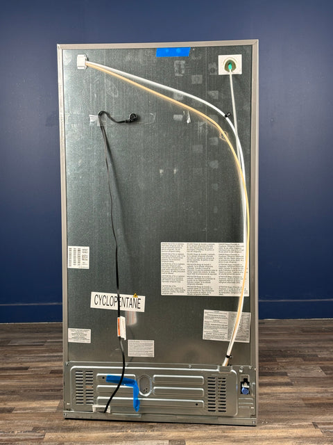 Frigidaire - Gallery 36 in. 26 cu. ft. Standard Depth Side by Side Refrigerator in Smudge-Proof Stainless Steel, ENERGY STAR