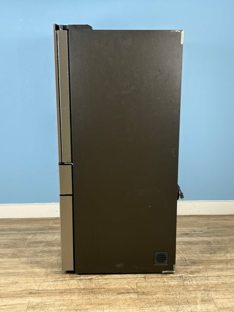 GE Profile - Profile 27.9 cu. ft. Smart 4-Door French Door Refrigerator with Door-in-Door in Fingerprint Resistant Stainless Steel