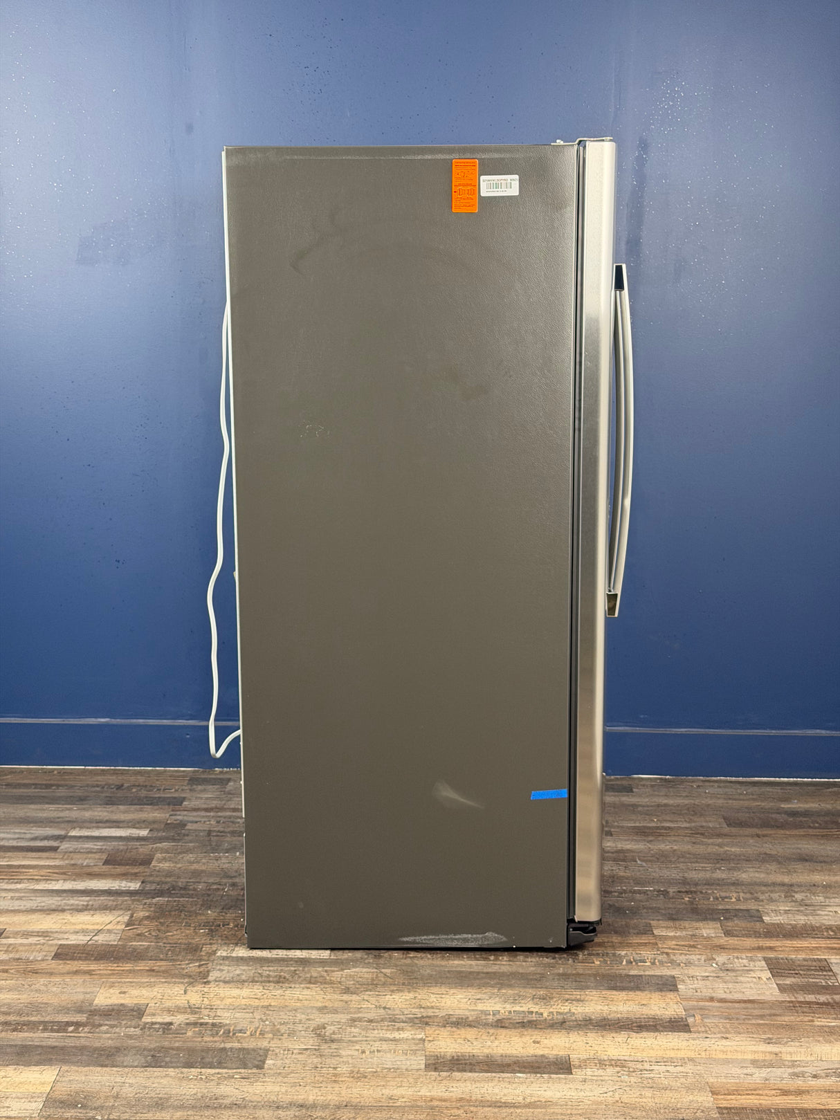 GE - 25.3 cu. ft. Side by Side Refrigerator in Fingerprint Resistant Stainless Steel, Standard Depth