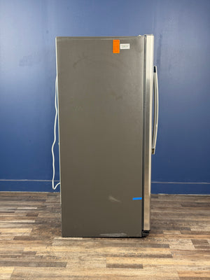 GE - 25.3 cu. ft. Side by Side Refrigerator in Fingerprint Resistant Stainless Steel, Standard Depth