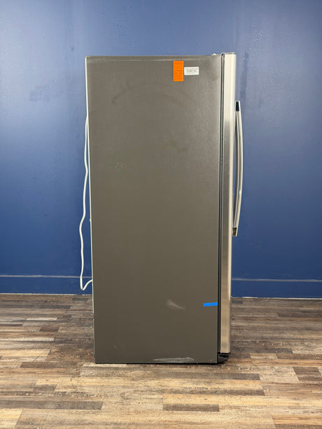 GE - 25.3 cu. ft. Side by Side Refrigerator in Fingerprint Resistant Stainless Steel, Standard Depth