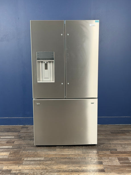 Frigidaire - Gallery 36 in. 23 cu. ft. Counter Depth French Door Refrigerator in Smudge-Proof Stainless Steel with Dual Ice Maker