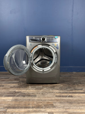 Electrolux - 4.5 cu. ft. Stackable Front Load Washer in Titanium with SmartBoost, Optic Whites, and Pure Rinse