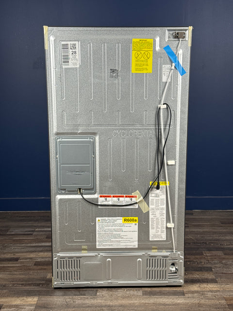 GE Profile - Profile 27.9 cu. ft. Smart 4-Door French Door Refrigerator with Door-in-Door in Fingerprint Resistant Stainless Steel