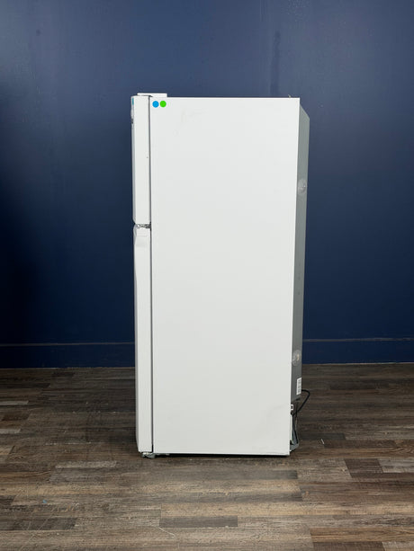 Frigidaire - 27.6 in. 14 cu. ft. Frost Free Top Freezer Refrigerator in White with EvenTemp Cooling System