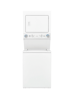 Frigidaire - 3.9 cu. ft. Washer and 5.6 cu. ft. Gas Dryer Combo in White with Quick Wash & Dry Cycle, MaxFill and Long Vent