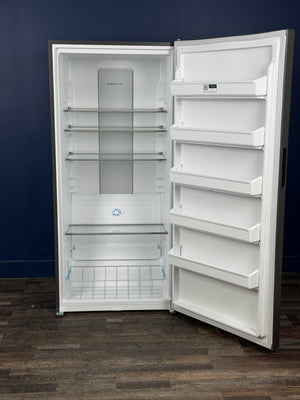 Frigidaire - 32.6 in. 20 cu. ft. Frost Free Defrost, Garage Ready Upright Freezer in Carbon