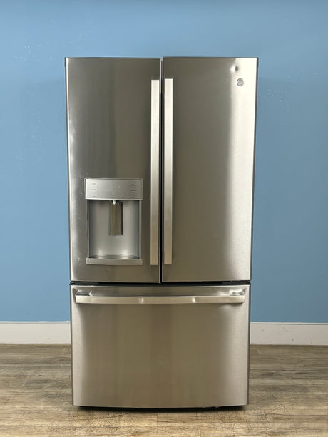 GE - 27.7 cu. ft. French Door Refrigerator in Fingerprint Resistant Stainless Steel, ENERGY STAR