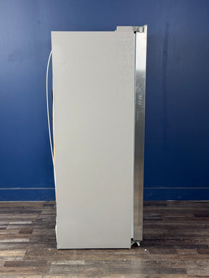 Frigidaire - 36.1 in. 22.3 cu. ft. Counter Depth Side-by-Side Refrigerator in Stainless Steel