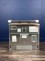 Frigidaire - Gallery 36 in. 6-Burner Slide-In Dual Fuel Range in Stainless Steel with Total Convection and Air Fry