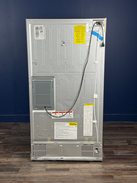 GE Profile - Profile 27.9 cu. ft. Smart 4-Door French Door Refrigerator with Door-in-Door in Fingerprint Resistant Stainless Steel