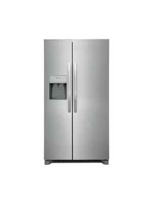 Frigidaire - 36 in. 26 cu. ft. Standard Depth Side by Side Refrigerator in Stainless Steel
