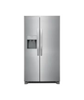 Frigidaire - 36.1 in. 22.3 cu. ft. Counter Depth Side-by-Side Refrigerator in Stainless Steel