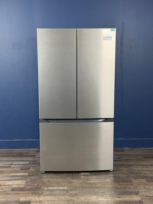 Frigidaire - 35 in. 20 cu. ft. Counter-Depth French Door Refrigerator in Stainless Steel Look with CrispSeal Crispers