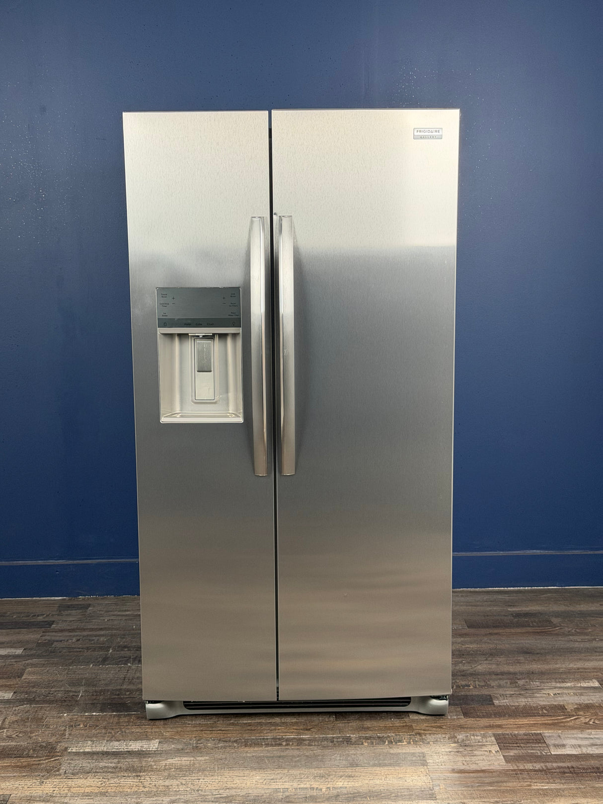 Frigidaire - Gallery 36 in. 26 cu. ft. Standard Depth Side by Side Refrigerator in Smudge-Proof Stainless Steel, ENERGY STAR