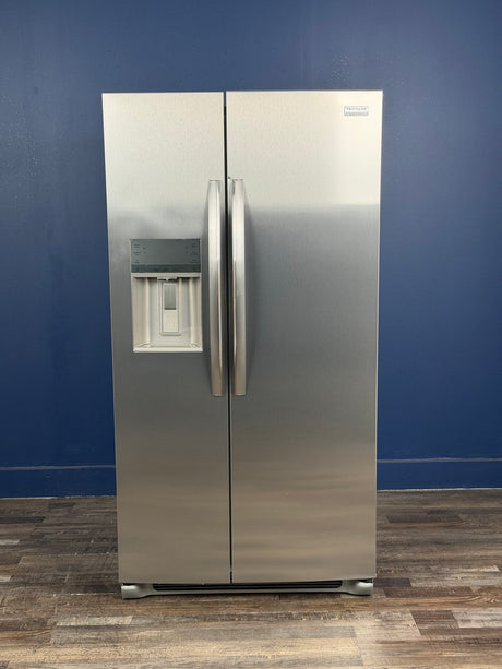Frigidaire - Gallery 36 in. 26 cu. ft. Standard Depth Side by Side Refrigerator in Smudge-Proof Stainless Steel, ENERGY STAR