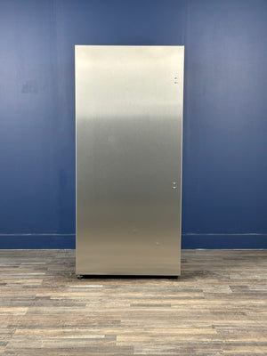 Frigidaire - Professional 19 cu. ft. Single Door Frost Free Upright Freezer in Smudge-Proof Stainless Steel, ENERGY STAR