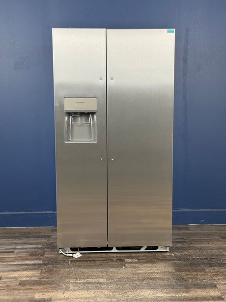 Frigidaire - 36 in. 26 cu. ft. Standard Depth Side by Side Refrigerator in Stainless Steel