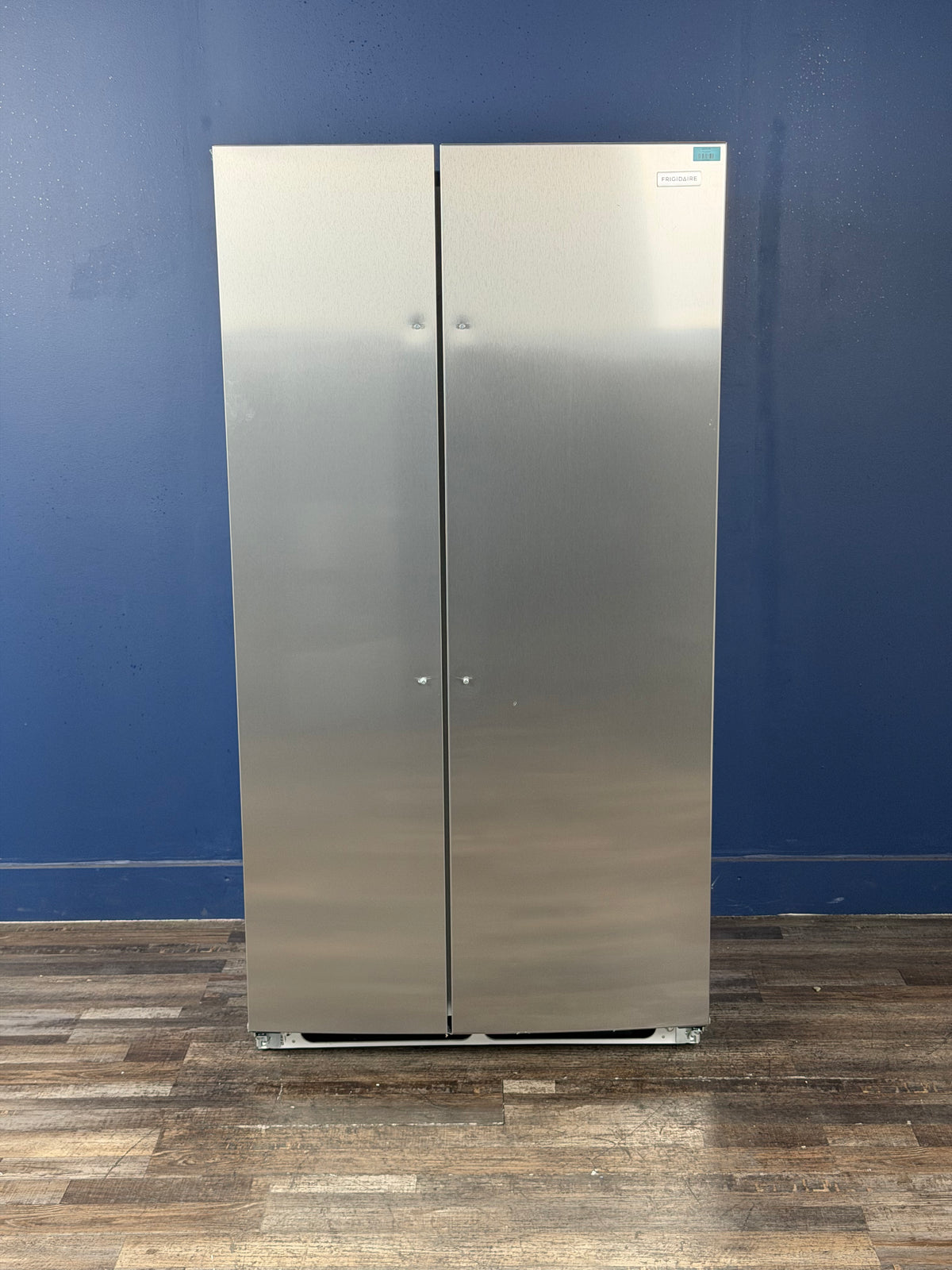 Frigidaire - 36 in. 26 cu. ft. Standard Depth Side-by-Side Refrigerator in Stainless Steel with CrispSeal Crispers