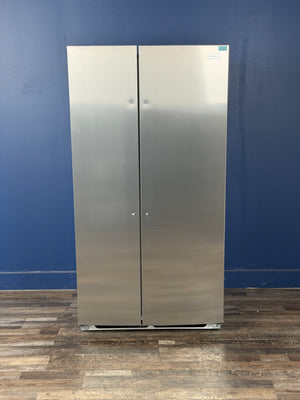 Frigidaire - 36 in. 26 cu. ft. Standard Depth Side-by-Side Refrigerator in Stainless Steel with CrispSeal Crispers