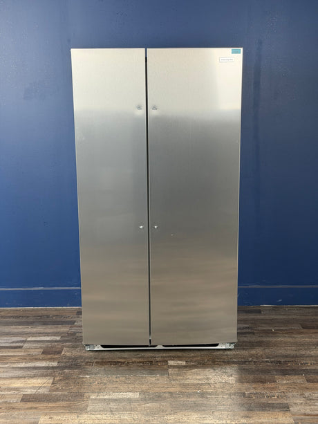 Frigidaire - 36 in. 26 cu. ft. Standard Depth Side-by-Side Refrigerator in Stainless Steel with CrispSeal Crispers