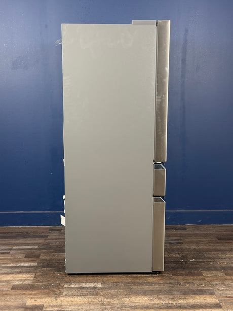 Frigidaire - Gallery 36 in. 22 cu. ft. Counter-Depth 4-Door French Door Refrigerator in Smudge-Proof Stainless Steel