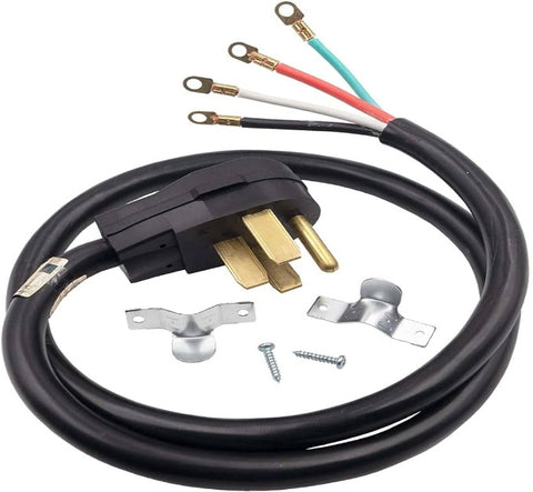 4 Prong Electric/Induction Range Power Cord