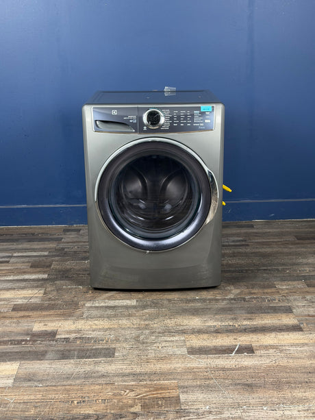 Electrolux - 4.5 cu. ft. Stackable Front Load Washer in Titanium with SmartBoost, Optic Whites, and Pure Rinse