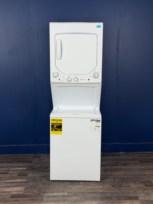 GE - 2.3 cu. ft. Washer 4.4 cu. ft. Gas Dryer Combo in White