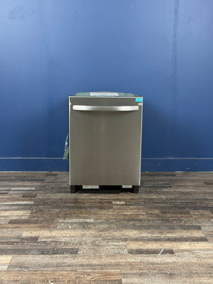 Frigidaire - 24 in. Top Control Standard Built-In Dishwasher in Fingerprint Resistant Stainless Steel with 5-Cycles