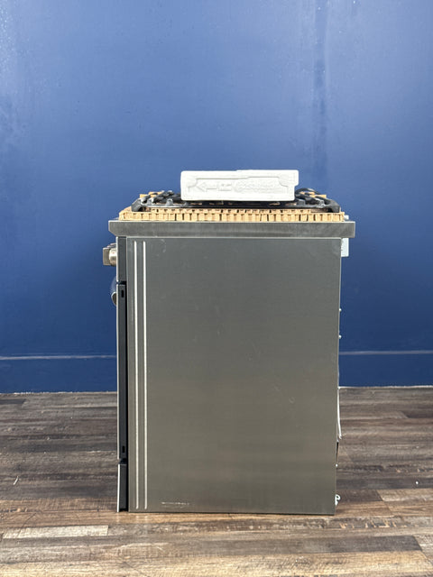 Frigidaire - Gallery 36 in. 6-Burner Slide-In Gas Range in Stainless Steel with Total Convection and Air Fry