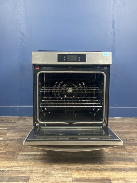 Frigidaire - Gallery 30 in 6.2 cu.ft. 5 Burner Element Slide-In Induction Range w/ Total Convection & Air Fry , SmudgeProof Stainless