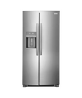 Frigidaire - Gallery 33 in. 22.3 cu. ft. Standard Depth Side by Side Refrigerator in Smudge-Proof Stainless Steel, ENERGY STAR

