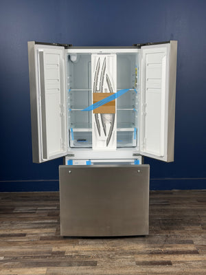 Frigidaire - 31.5 in. 18 cu. ft. Counter Depth French Door Refrigerator in Fingerprint-Resistant Stainless Look
