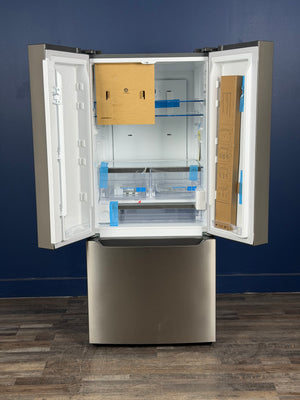 Frigidaire - Gallery 30 in. 20 cu. ft. Standard Depth French Door Refrigerator in Stainless Steel with Internal Water Dispenser