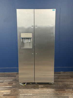 Frigidaire - 33 in. 22.3 cu. ft. Standard Depth Side by Side Refrigerator in Stainless Steel