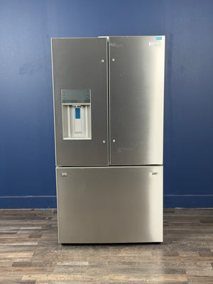 Frigidaire - Gallery 36 in. 28 cu. ft. Standard Depth French Door Refrigerator in Smudge-Proof Stainless Steel with Dual Ice Maker