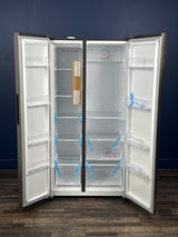 Frigidaire - 21.4 cu. ft. Garage Ready Counter Depth Side-By-Side Refrigerator in Fingerprint-Resistant Stainless Look