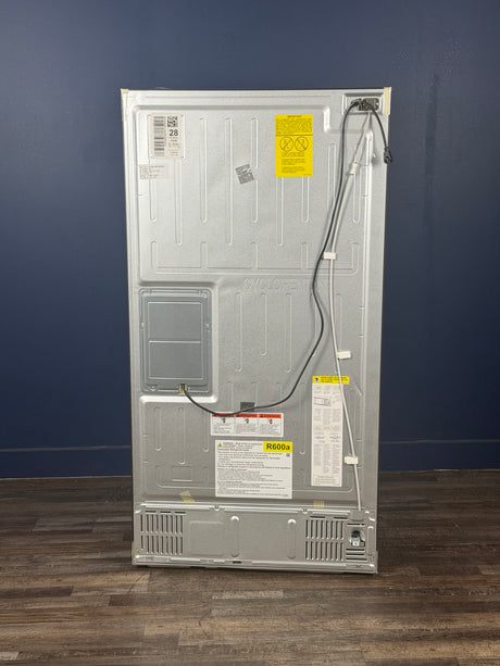 GE Profile - Profile 27.9 cu. ft. Smart 4-Door French Door Refrigerator with Door-in-Door in Fingerprint Resistant Stainless Steel