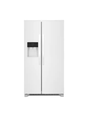 Frigidaire - 36 in. 26 cu. ft. Standard Depth Side by Side Refrigerator in White