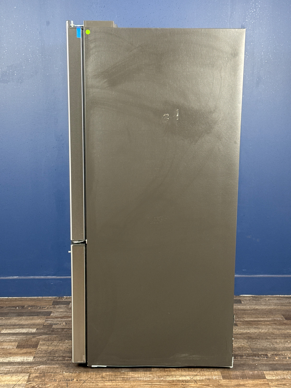GE - 24.8 cu. ft. Bottom Freezer Refrigerator in Fingerprint Resistant Stainless Steel, Standard Depth ENERGY STAR