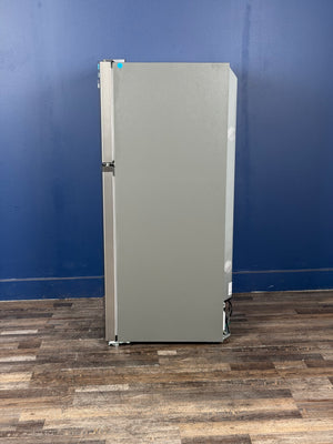 Frigidaire - 27.6 in. 14 cu. ft. Top Freezer Refrigerator in Fingerprint-Resistant Stainless Look, ENERGY STAR